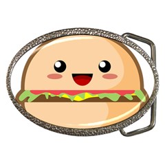 Kawaii Burger Belt Buckles