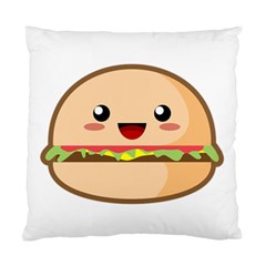 Kawaii Burger Standard Cushion Cases (two Sides) 