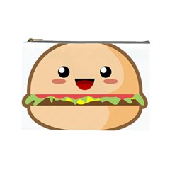 Kawaii Burger Cosmetic Bag (large) 