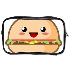 Kawaii Burger Toiletries Bags