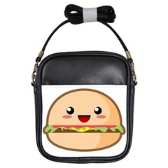 Kawaii Burger Girls Sling Bags