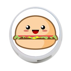 Kawaii Burger 4-port Usb Hub (one Side)