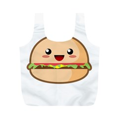 Kawaii Burger Full Print Recycle Bags (m) 