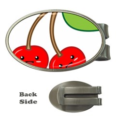 Kawaii Cherry Money Clips (oval) 