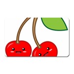 Kawaii Cherry Magnet (Rectangular) Front