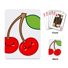 Kawaii Cherry Playing Card