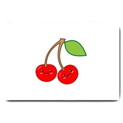 Kawaii Cherry Large Doormat 