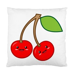 Kawaii Cherry Standard Cushion Cases (two Sides) 