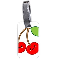 Kawaii Cherry Luggage Tags (one Side) 