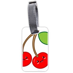 Kawaii Cherry Luggage Tags (two Sides)