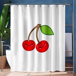 Kawaii Cherry Shower Curtain 60  x 72  (Medium)  60 x72  Curtain