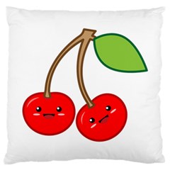 Kawaii Cherry Large Cushion Cases (one Side) 