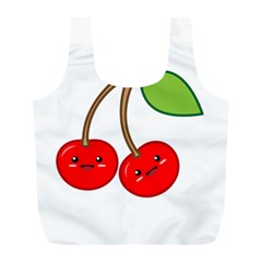 Kawaii Cherry Full Print Recycle Bags (l)  by KawaiiKawaii