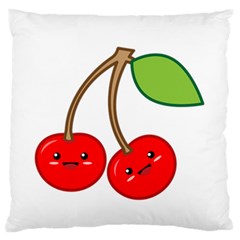 Kawaii Cherry Standard Flano Cushion Cases (one Side) 