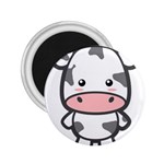 Kawaii Cow 2.25  Magnets Front