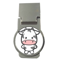 Kawaii Cow Money Clips (round)  by KawaiiKawaii