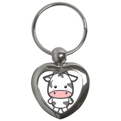 Kawaii Cow Key Chains (heart) 