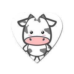 Kawaii Cow Heart Magnet