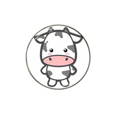 Kawaii Cow Hat Clip Ball Marker (4 Pack)