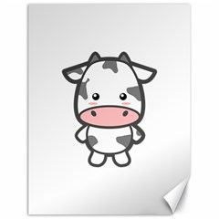 Kawaii Cow Canvas 18  X 24   by KawaiiKawaii