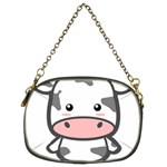 Kawaii Cow Chain Purses (Two Sides)  Front