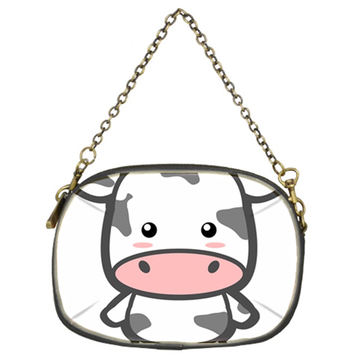 Kawaii Cow Chain Purses (Two Sides) 