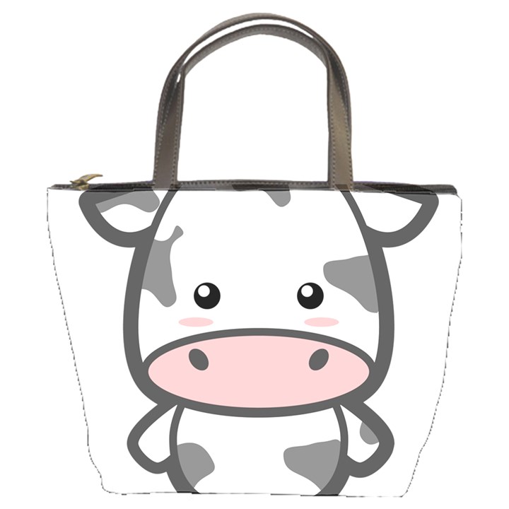 Kawaii Cow Bucket Bags