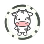 Kawaii Cow Poker Chip Card Guards (10 pack)  Back