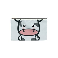 Kawaii Cow Cosmetic Bag (small) 