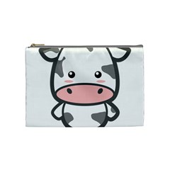 Kawaii Cow Cosmetic Bag (medium) 