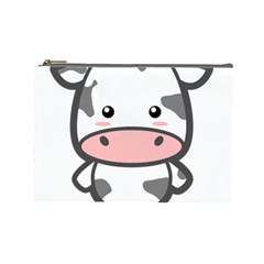 Kawaii Cow Cosmetic Bag (large) 