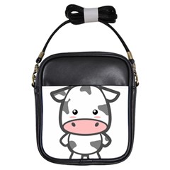 Kawaii Cow Girls Sling Bags