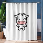 Kawaii Cow Shower Curtain 60  x 72  (Medium)  60 x72  Curtain