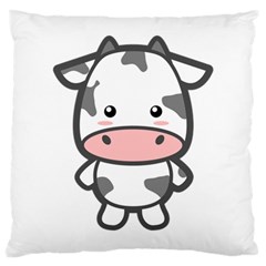 Kawaii Cow Large Cushion Cases (one Side) 