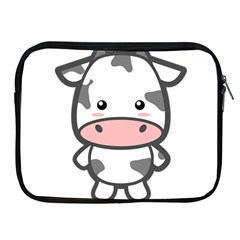 Kawaii Cow Apple Ipad 2/3/4 Zipper Cases