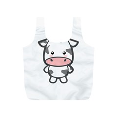 Kawaii Cow Full Print Recycle Bags (s) 