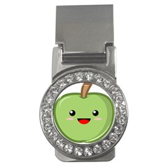 Kawaii Green Apple Money Clips (cz) 