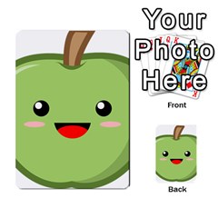 Kawaii Green Apple Multi-purpose Cards (rectangle) 