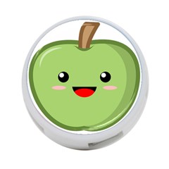 Kawaii Green Apple 4-port Usb Hub (two Sides)  by KawaiiKawaii