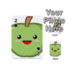 Kawaii Green Apple Playing Cards 54 (mini) 