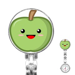 Kawaii Green Apple Stainless Steel Nurses Watches by KawaiiKawaii