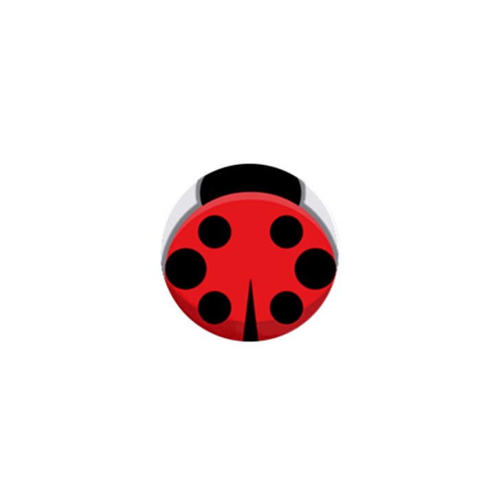 Kawaii Ladybug 1  Mini Buttons