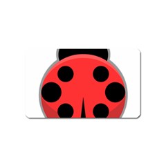 Kawaii Ladybug Magnet (name Card)