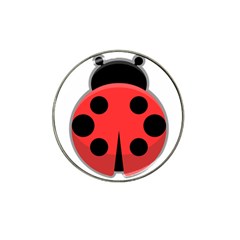 Kawaii Ladybug Hat Clip Ball Marker