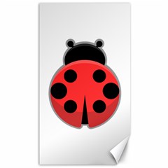 Kawaii Ladybug Canvas 40  X 72  