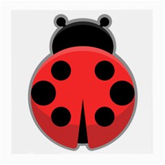 Kawaii Ladybug Medium Glasses Cloth (2-side)