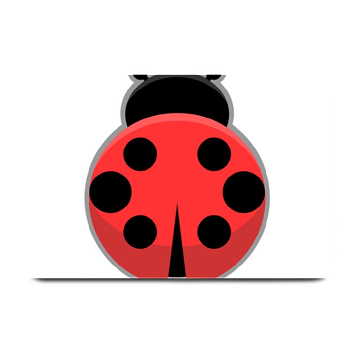 Kawaii Ladybug Plate Mats