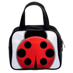 Kawaii Ladybug Classic Handbags (2 Sides)