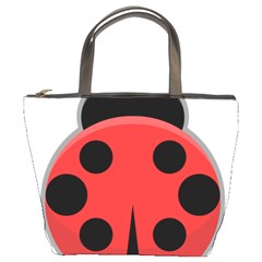 Kawaii Ladybug Bucket Bags