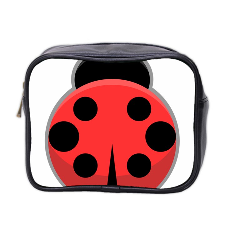 Kawaii Ladybug Mini Toiletries Bag 2-Side